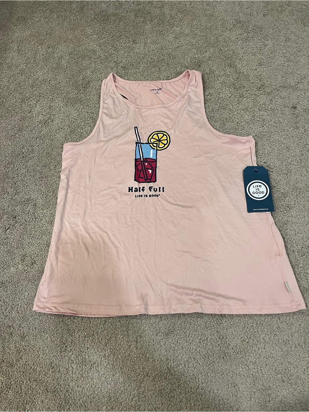 Life Is Good Sleep Tank Top